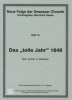 Die Dessauer Chronik Heft 10  - Das "tolle" Jahr 1848 Die Juden in Dessau
