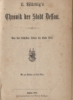 Chronik der Stadt Dessau
