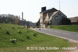 Der Ortseingang von Gohrau aus Richtung Rehsen