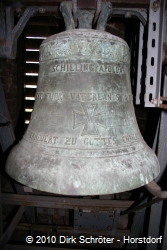 Eine Glocke der Evangelische Kirche zu Vockerode