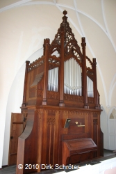 Die Orgel in der Evangelischen Kirche zu Vockerode