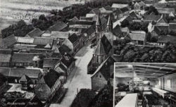 Historische Luftaufnahme von Vockerode