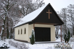 Die Trauerhalle in Horstdorf 