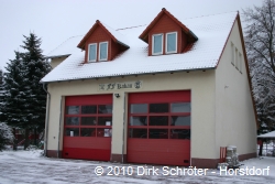Das Depot der Freiwilligen Feuerwehr in Kakau