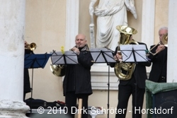 Die Dessauer Blechbl&auml;ser beim Fr&uuml;hlingserwachen 2010 in W&ouml;rlitz