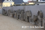Gedenkstätte zur Erinnerung an den Jüdischen Friedhof in Wörlitz - Grabsteine 