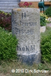 Anhaltischer Meilenstein in Kakau