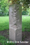 Gedenkstein f&uuml;r Alberto Adriano im Stadtpark Dessau