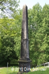 Der Obelisk am Elbwall in Kühnau
