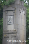 Der Schiller Turm im Schillerpark in Dessau