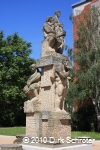 Das Denkmal Zerst&ouml;rung Befreiung Wiederaufbau in Dessau