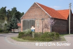 Die Einm&uuml;ndung der Dorfstra&szlig;e in die Stra&szlig;e der Jungend in Gohrau