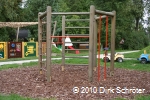 Das Kletterger&uuml;st auf dem Spielplatz der Kindertagesst&auml;tte Rappelkiste in Horstdorf