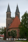 Die evangelische Kirche in Vockerode im Frühjahr 2009