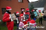 Der Umzug der Weihnachtsmänner 2008 in Horstdorf - Heike Räder