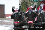 Umzug der Weihnachtsmänner 2009 in Horstdorf