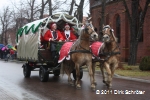 Der Umzug der Weihnachtsmänner 2011