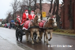 Der Umzug der Weihnachtsmänner 2011