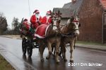 Der Umzug der Weihnachtsmänner 2011