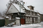 Das Erbrichterhaus in Vockerode am Neujahrstag 2010
