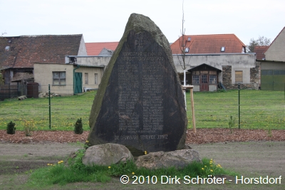 Gedenkstein für die Gefallenen des I. Weltkrieges in aus der Gemeinde Jonitz