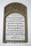 Gedenktafel für die Gefallenen der Gemeinden Wörlitz und Griesen in der Kirche in Wörlitz