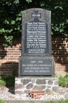 Die Gedenkstätte für die Opfer beider Weltkriege in Wörpen (Anhalt)
