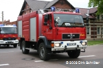 135 Jahre Freiwillige Feuerwehr Oranienbaum am 30.05.2009 - FFW Coswig mit einem TLF 16-25 von MAN Ziegler