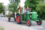 Historische Landtechnik beim Umzug am 21.06.2008 zur 300 Jahrfeier der Gemeinde Horstdorf
