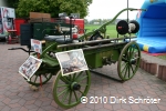 Historische Pferdespritze der Freiwilligen Feuerwehr Kakau